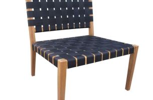 Woven chair without armrest O197